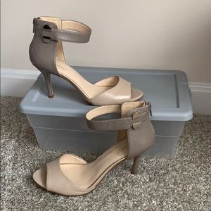 Nine West Ankle Strap Open-toe Pump